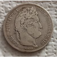 Франция 5 франков 1841