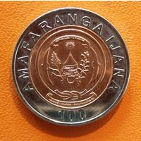 Руанда 100 франков 2007 г., KM# 32