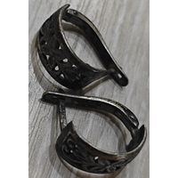 Серьги винтажные, серебряные. СССР. Харьков. 3.6гр