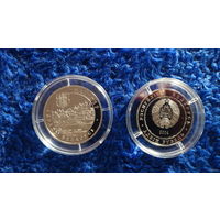 Магілёў  ("Могилев") , медно-никель , 1 рубль , 2004 год . Тираж 2000 шт . Город . Страна Беларусь . В родной капсуле !