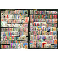 Марки разных стран - 520+ марок - гашеные, MH, MLH.