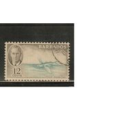 Барбадос-1950(Мих.190) , гаш.  , Морская  Фауна, Рыбы