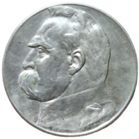 5 злотых 1936 Пилсудский