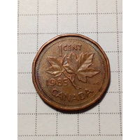1 цент Канада 1985 год