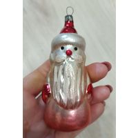 Елочные игрушки, стекло, дед мороз