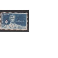 США-1959, (Мих.746) , гаш., Линкольн