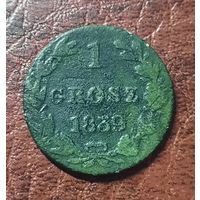 1 грош 1839 MW