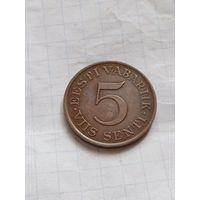 5 сенти 1931 года