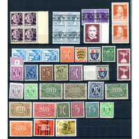 Германия, Рейх - 40+ марок - MNH, несколько марок с незначительным повреждением клея. #O-W-50-F-2