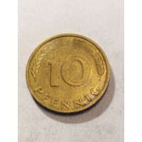 Германия 10 пфенинг 1988 G
