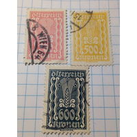 Марка Австрия 1922 год