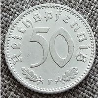 50 рейхспфеннигов 1944 F