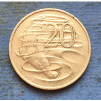 Австралия 20 центов 1976