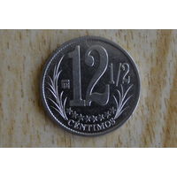 Венесуэла 12,5 сентимо 2007 с 1 руб
