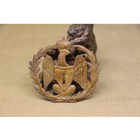 Киверная бляха армии НАПОЛЕОНА, линейный полк. ВОЙНА 1812 год. Распродажа коллекции вещей. С РУБЛЯ! АУКЦИОН!