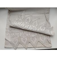 Рушник с кружевом.  Р04.
