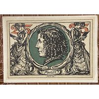 Нодгельд 25 пфеннигов 1921 год. Арнштадт. Веймарская республика