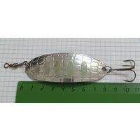 Блесна колеблющаяся Lucky John CROCO SPOON  цвет 003 вес 15 грамм