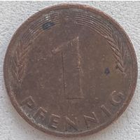 Германия 1 пфенниг 1989 г. G