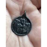 Иконка Образок старинная УСПЕНИЕ БОГОРОДИЦЫ