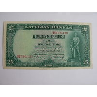 25 лат, Латвия, 1938 г.