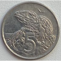 Новая Зеландия 5 центов 1981 г.