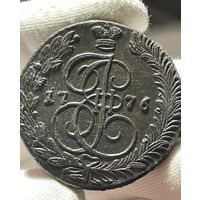5 копеек 1776 ЕМ без МЦ.Кладовая.Состояние!