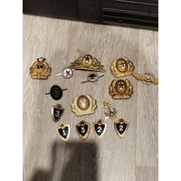 Кокарды и классности ссср,с рубля