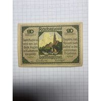 90 пфенингов (нотгельды) г. Германия.-1412