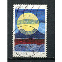 Исландия - 1992 - Рождество 35Kr - [Mi.775] - 1 марка. Гашеная.  (Лот 30HC)-T4P52