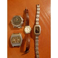 Лот часов "Полет" и др.