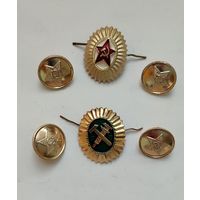 Кокарда пуговицы