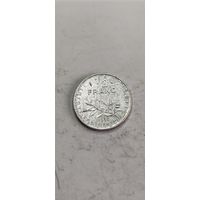 Франция 1/2 франк 1996