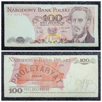 100 злотых Польша 1988 г.