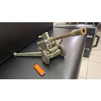 Игрушка детская, СССР. Орудие, алюминий. Большая