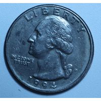 США, 25 центов, квотер, 1994 год