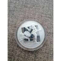 20 рублей 2003 год. Вольная борьба. Серебро