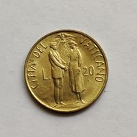 Ватикан 20 лир 1982 г.