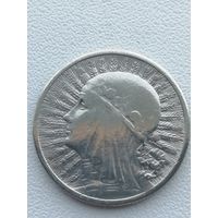 2 злотых. Ядвига. 1933год