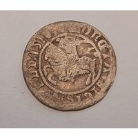 Паўгрошы Жыгiмонта I! 1518 R6!!! Готика/Ренессанс!!! Зеркальное N (И) на реверсе. ОЧЕНЬ РЕДКИЙ!!!