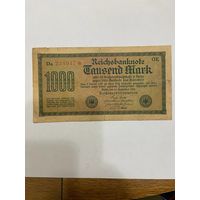Германия 1000 марок 1923 г. Кайзеровская империя-0801
