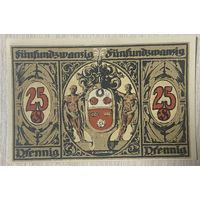 Нотгельд , 25 пфеннигов, Кронах 1921 год. Веймарская республика