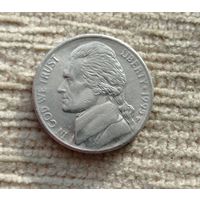 Werty71 США 5 центов 1995 P Белый дом Джефферсон