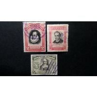 Панама \168ф\ 1948- 1952 - Королева Испании. Гербы