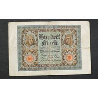 1920 год Германия 100 марок