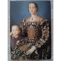 Дети. Бронзино. Портрет Элионоры Толедской с сыном Джованни. Издание Германии