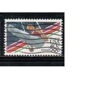 США-1983, (Мих.1623) , гаш.  , Спорт, ОИ-1984 ,
