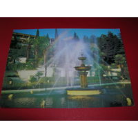 Сочи Фонтан 1981 год чистая