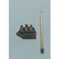 Знак, значок из СССР, кораблик