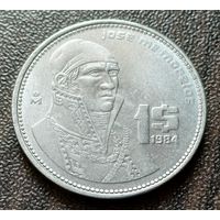 Мексика 1 песо, 1984    ( 1-9-7 )